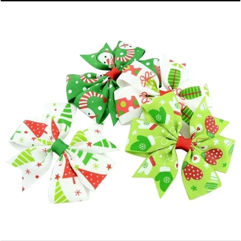 3 for 26 - Christmas Bows Baby Girl